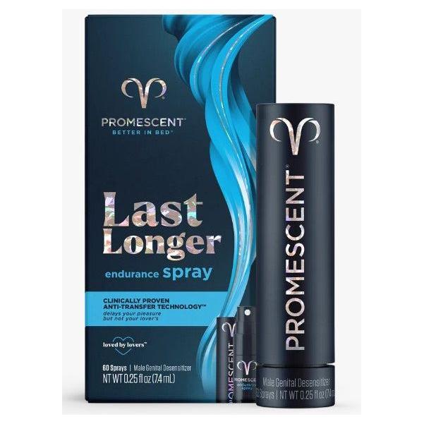 Promescent Sexual Performance Enhancer Spray in 7.4ml bottle, designed to improve sexual performance and endurance.