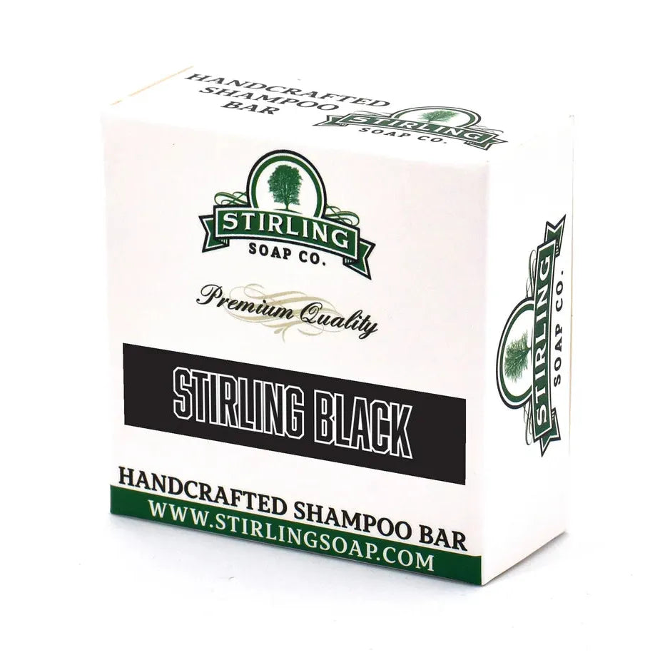Pasteur Pharmacy Stirling Soap Co. shampoo bar 3.8 oz collection, natural hair cleansing solid shampoo bar with rich mousse texture.