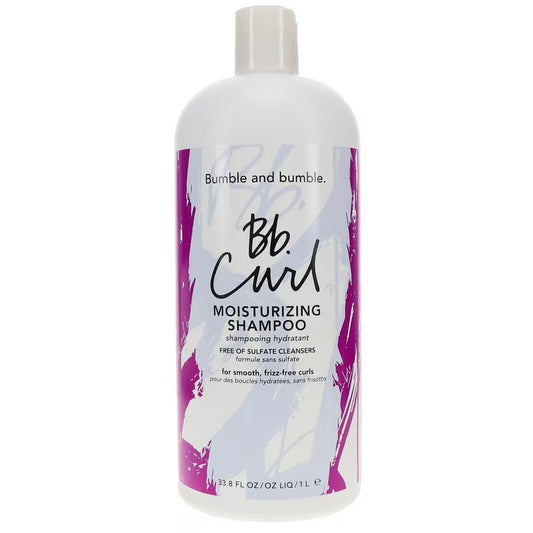 Bumble & Bumble Curl Conscious Shampoo and Conditioner for fine to medium hair, 33.8 fl oz bottle, natural hair care product