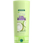 Garnier Fructis Curl Nourish paraben-free conditioner bottle, 21 fl oz, for curly hair, in a white and green bottle.