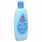 Johnson's Shampoo & Conditioner No More Tangles by Pasteur Pharmacy, showing bottles of gentle hair care for smooth, tangle-free hair.
