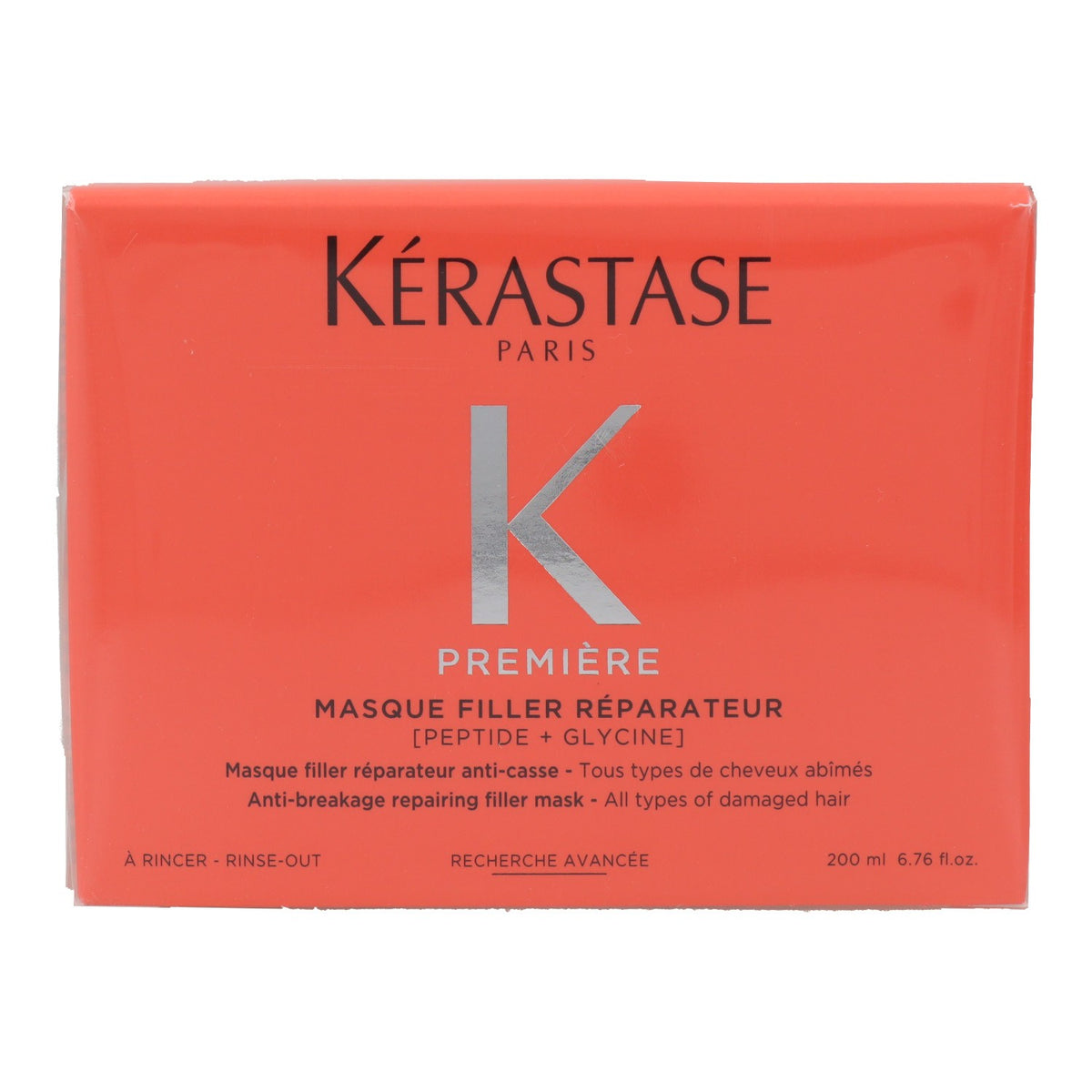 Kerastase Premiere Masque Filler Reparateur shampoo and conditioner by Pasteur Pharmacy, 200ml, for damaged hair repair.
