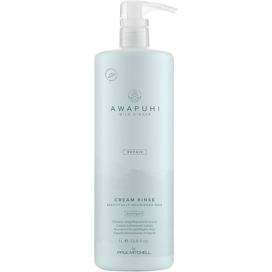 Paul Mitchell Awapuhi Keratin Cream Rinse Conditioner 300ml bottle, showing the product label and packaging.