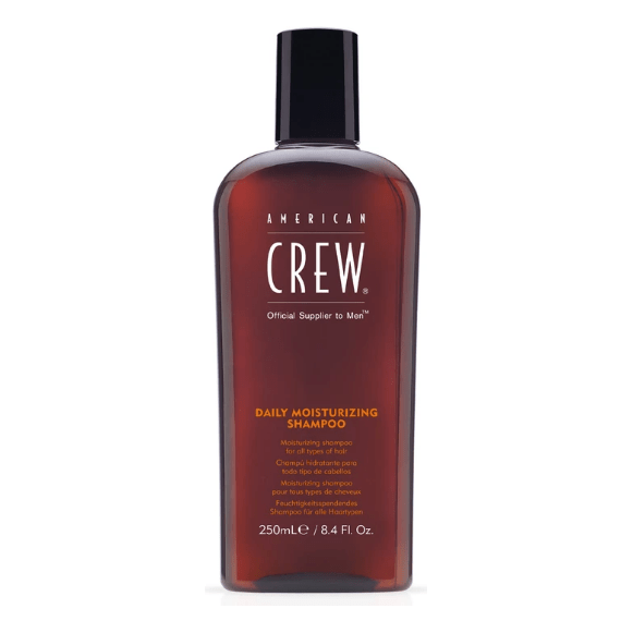 American Crew Classic Daily Moisturizing Shampoo in 8.45 fl oz bottle, designed for healthy, hydrated hair care.