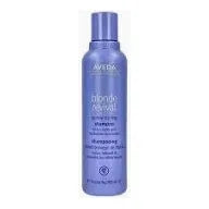 Aveda Blonde Revival Purple Toning Shampoo in a 6.7oz bottle, designed to neutralize yellow tones and enhance blonde hair.