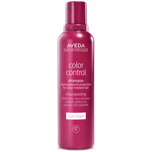 Aveda Color Control Shampoo in a 6.7 oz bottle, designed to maintain and enhance color-treated hair, with a sleek bottle design.