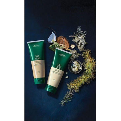 Aveda Sap Moss Weightless Hydration Shampoo in a 6.7 fl oz bottle, designed for lightweight moisture and hydration.
