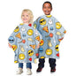 Betty Dain Social Kids Shampoo Cape from Pasteur Pharmacy, soft waterproof cape designed for children during hair washing.