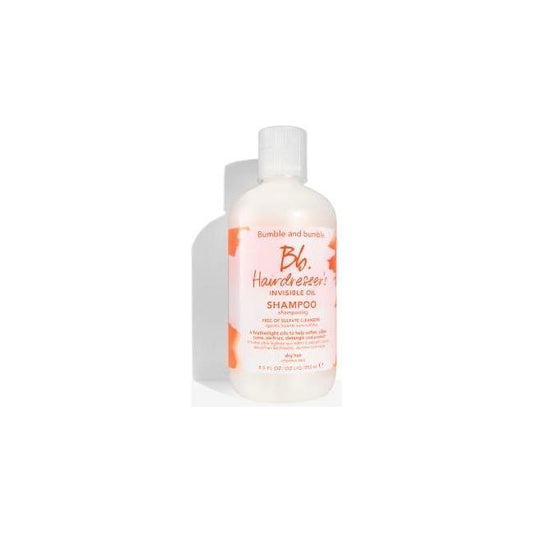 Bumble & Bumble Hairdresser's Invisible Oil Shampoo in 8.5 fl oz bottle, creamy formula with smooth, shiny hair finish