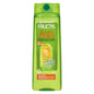 Garnier Fructis Sleek & Shine Shampoo for dry, frizzy hair in 13 oz bottle, with a sleek, shiny hair illustration on the label