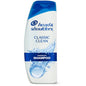 Head & Shoulders Classic Clean daily dandruff shampoo bottle, 20.7 fl oz, for clean, healthy hair and scalp.
