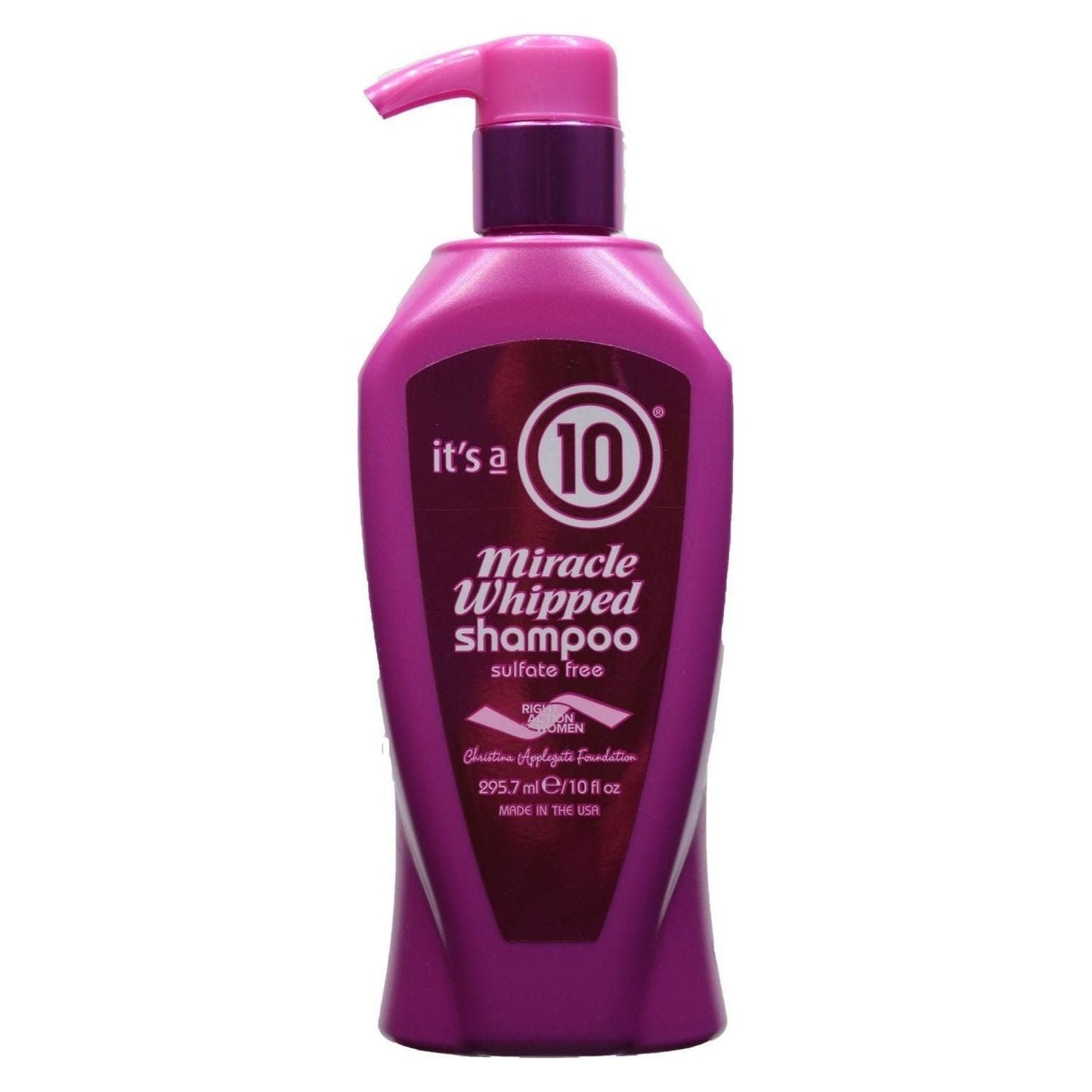 Pasteur Pharmacy It's a 10 Miracle Whipped Shampoo in a 10 oz bottle, showing the creamy, whipped texture and product label.