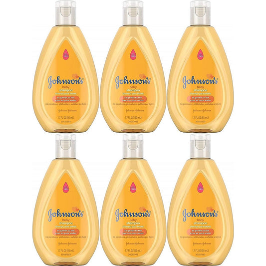 Johnson's Baby Shampoo in a 1.7 oz bottle, gentle shampoo for babies, by Pasteur Pharmacy.
