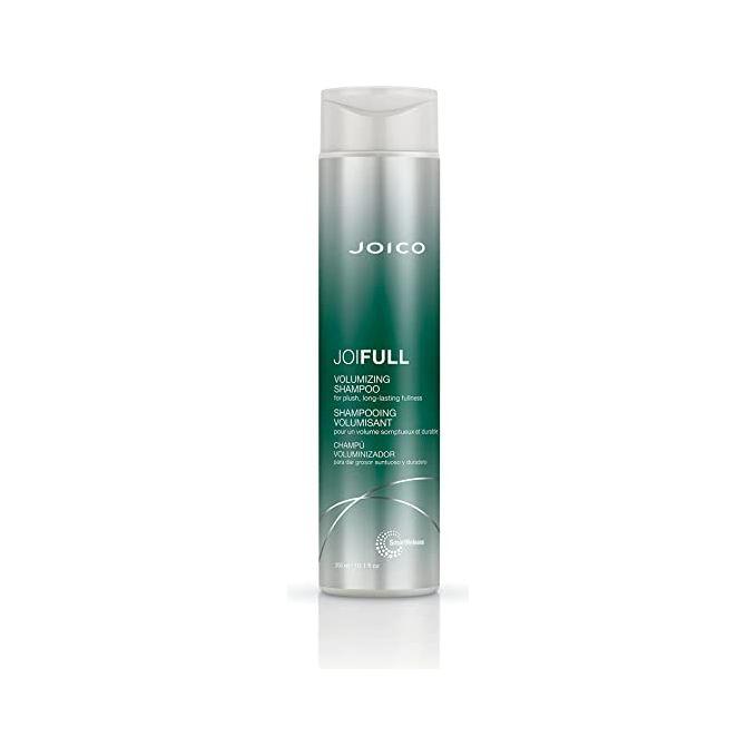 Joico JoiFull volumizing shampoo bottle, 10.1 oz, with vibrant label, designed to add volume and fullness to hair.