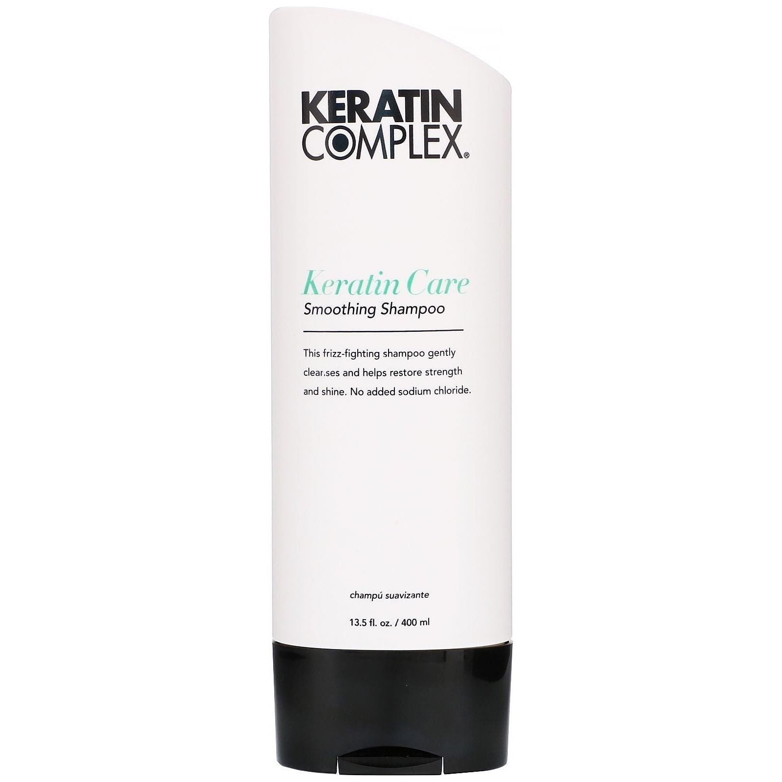 Keratin Complex Keratin Care Shampoo in a 13.5 oz bottle, designed for nourishing and strengthening hair.