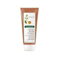 Klorane Shampoo Cream with Abyssinia Oil in 200ml bottle, creamy formula for nourishing hair, shown in a white bottle with label
