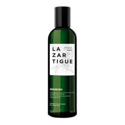 Lazartigue Nourish Shampoo in 250ml bottle, natural hair care shampoo by Pasteur Pharmacy with nourishing formula.