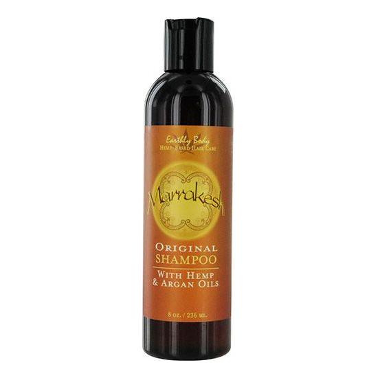 Marrakesh Original Shampoo bottle from Pasteur Pharmacy, 8 oz, natural hair care shampoo with herbal ingredients.