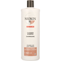 Nioxin System 3 Cleanser Shampoo for fine hair in a 33.8 fl oz bottle, designed to revitalize and cleanse hair strands.