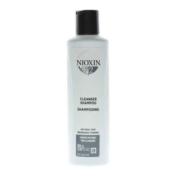 Nioxin System 5 Cleanser Shampoo in a 5.07 fl oz bottle, designed for thinning hair and scalp health.