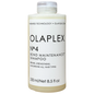 Olaplex No 4 Bond Maintenance Shampoo bottle shown, a sulfate-free hair shampoo by Olaplex in 8.5 oz / 250 ml size.