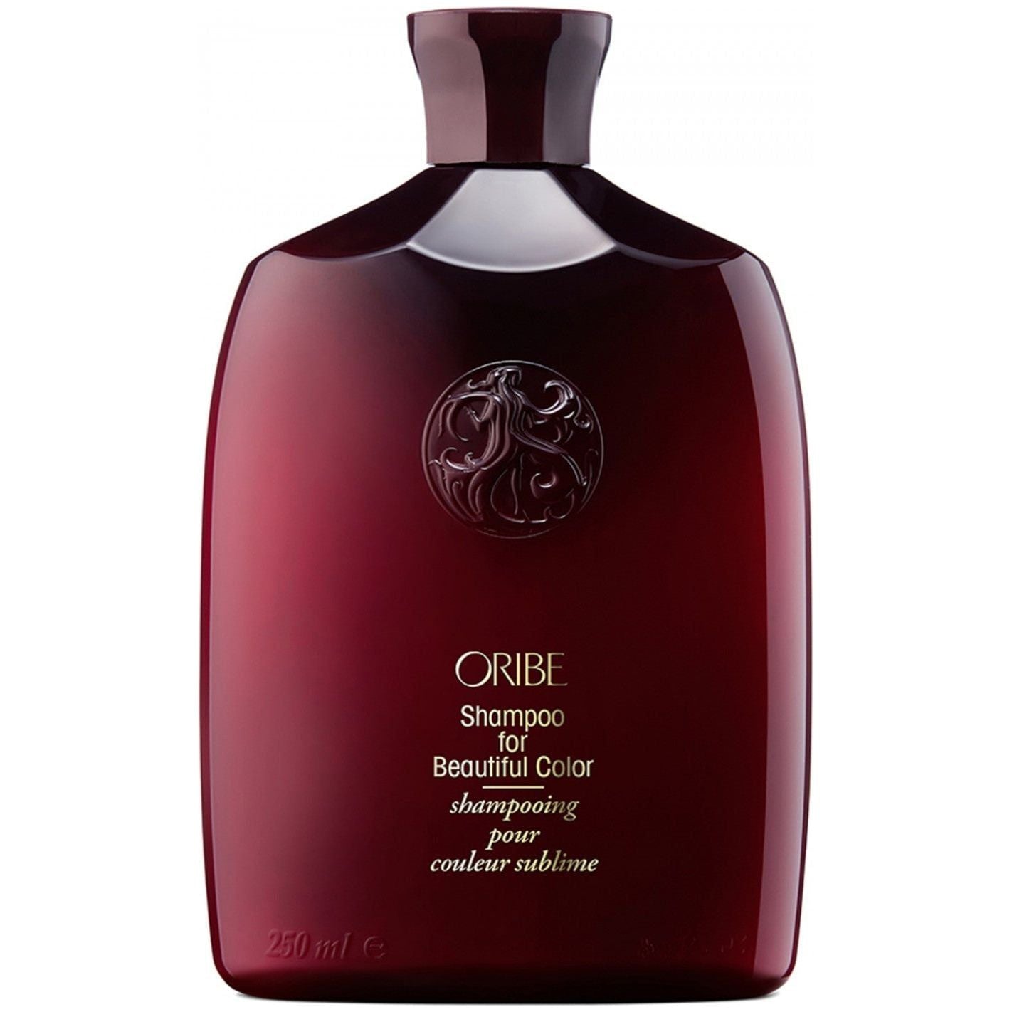 Oribe Shampoo for Beautiful Color in 250 ml bottle, highlighting vibrant hair color and nourishing formula.