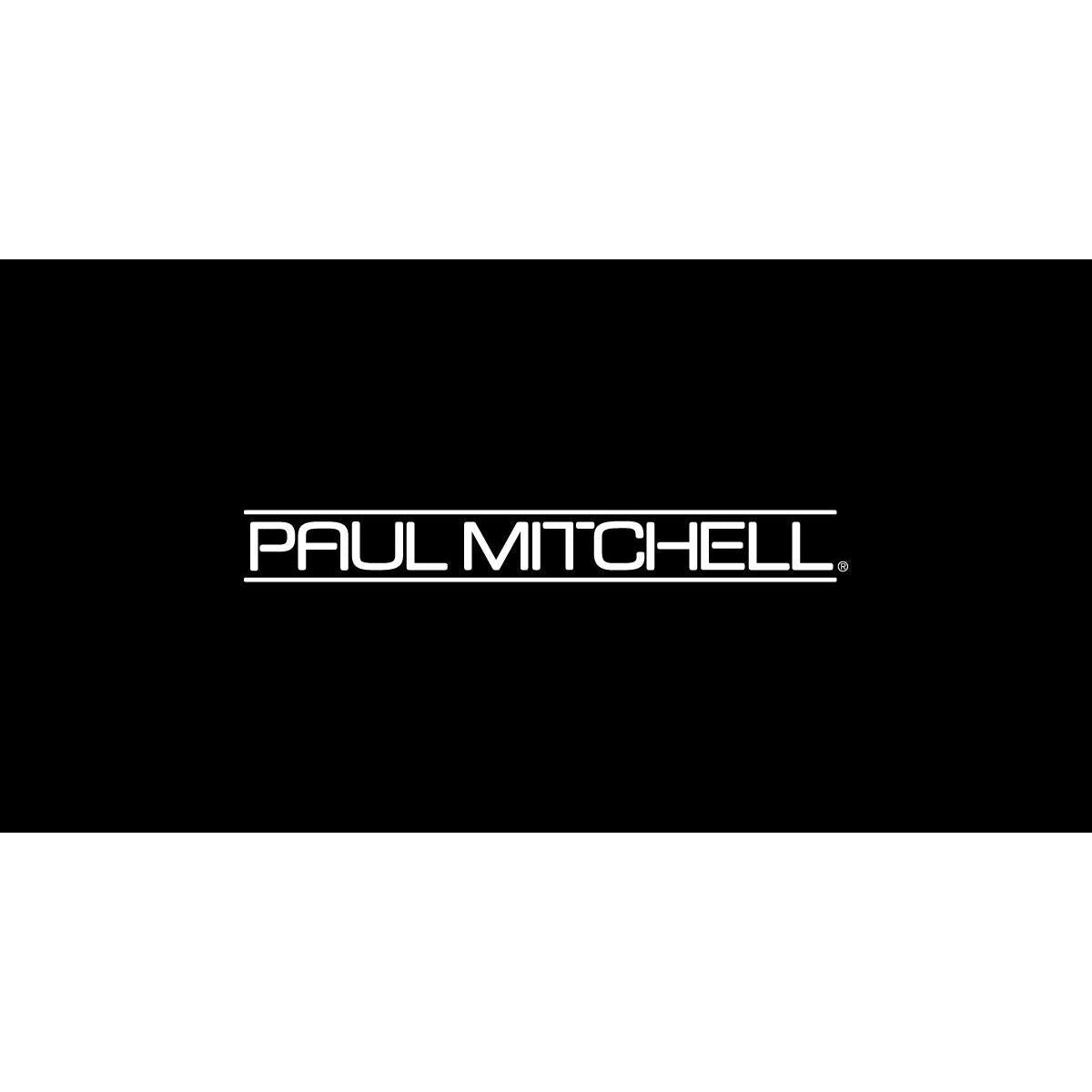 Paul Mitchell Spring Loaded Shampoo 33.8 oz bottle, clear label with green accents, shown standing upright on a white background.