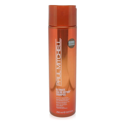 Paul Mitchell Ultimate Color Repair Shampoo 250ml bottle, designed to protect and restore color-treated hair.