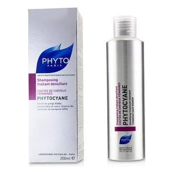 Phyto Phytocyane Densifying Treatment Shampoo in 200ml bottle, natural hair care shampoo by Pasteur Pharmacy.