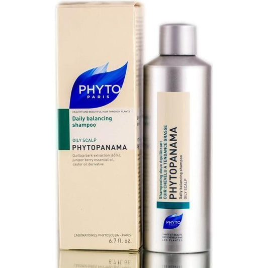 Pasteur Pharmacy Phyto Phytopanama+ Intelligent Shampoo in 6.7 oz bottle, showing the shampoo bottle with label and cap.