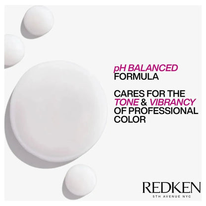 Redken Color Extend Magnetics Shampoo in 10.1 oz bottle, designed to nourish and protect color-treated hair.