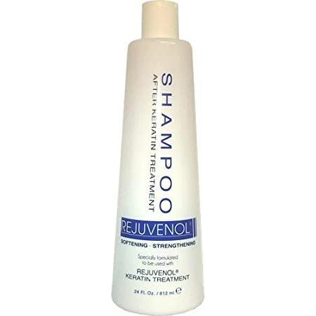 Rejuvenol Brazilian Keratin Shampoo by Pasteur Pharmacy, 10 fl oz, for smooth, shiny hair after keratin treatments.