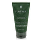 Rene Furterer Curbicia normalizing lightness shampoo bottle, 150ml, for oily scalp and hair clarifying care.