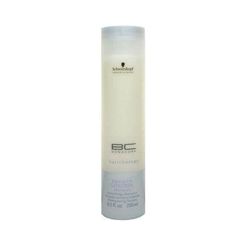 Schwarzkopf BC Bonacure Smooth Control Shampoo 8.5oz, a professional hair care shampoo with smoothing formula.