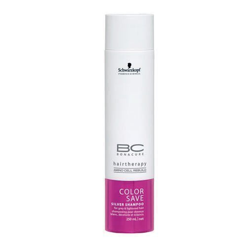 Schwarzkopf Bonacure Color Save Shampoo in 8.5 oz bottle, gentle hair care product for color-treated hair.