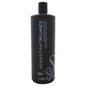 Sebastian Professional Trilliance Shampoo 33.8 oz bottle, clear formula, designed for shiny, vibrant hair.