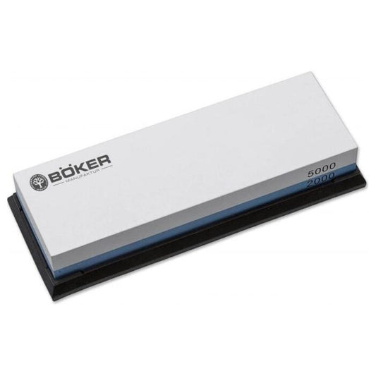 Boker Synthetic Sharpening Stone 2000/5000 from Pasteur Pharmacy, double-sided sharpening stone for knives and tools.