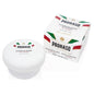 Proraso Sensitive Skin Anti-Irritation Shave Soap with Green Tea and Oatmeal, 5.2 oz, in a round container with green and white packaging.