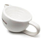 Black ceramic shaving bowl from The Goodfellas' Smile, designed for traditional wet shaving by Pasteur Pharmacy.