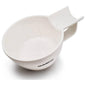 Black ceramic shaving bowl from Pasteur Pharmacy featuring The Goodfellas' Smile design, ideal for traditional wet shaving.