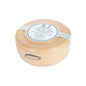 D. R. Harris & Co Arlington Beech Shaving Bowl 100g, wooden shaving bowl for grooming, with a smooth beech finish.
