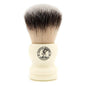 Black Castle Forbes synthetic shaving brush from Pasteur Pharmacy collection with soft bristles and classic design.