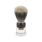 Semogue 730HD Silvertip Badger Shaving Brush with wooden handle, showcasing soft badger bristles for a smooth shave.