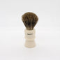 Simpsons Beaufort B3 Pure Badger Shaving Brush with dense bristles and a polished handle, ideal for traditional wet shaving.