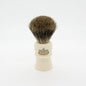 Simpsons Beaufort B5 Pure Badger Shaving Brush with natural bristles and a classic handle, designed for a smooth shave.