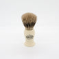 Simpsons Persian Jar PJ1 shaving brush with best badger hair, natural bristles, and wooden handle for a luxurious shave.