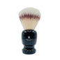 Vielong Extra Soft Synthetic Badger Hair Shaving Brush from Pasteur Pharmacy with soft bristles and a wooden handle.