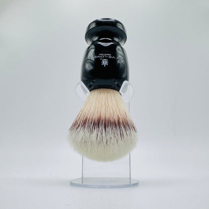 Vielong Extra Soft Synthetic Badger Hair Shaving Brush by Pasteur Pharmacy with soft bristles and ergonomic handle.