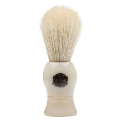 Vulfix VS/2 Pure Bristle Shaving Brush with imitation ivory handle, natural bristle texture, designed for traditional shaving.