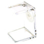 Clear acrylic Simpsons shaving brush drip and drying stand by Pasteur Pharmacy, designed to hold and dry shaving brushes.